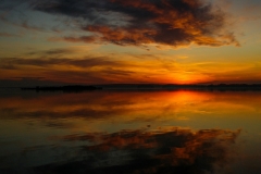 Sonnenuntergang am Plöner See